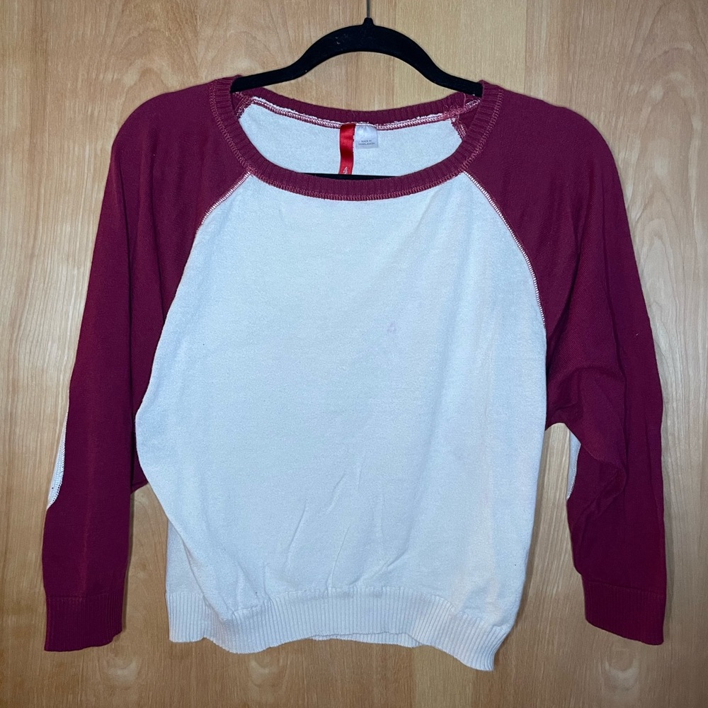H&M Sweater w/ Elbow Patched - Size Small